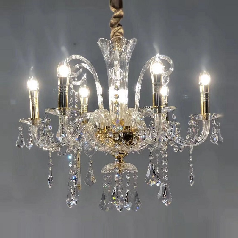 

New Luxury Chandelier Crystal Lights Fashion LED chandelier Living Room Bedroom Hotel Luxury k9 Crystal light Chandeliers lamp