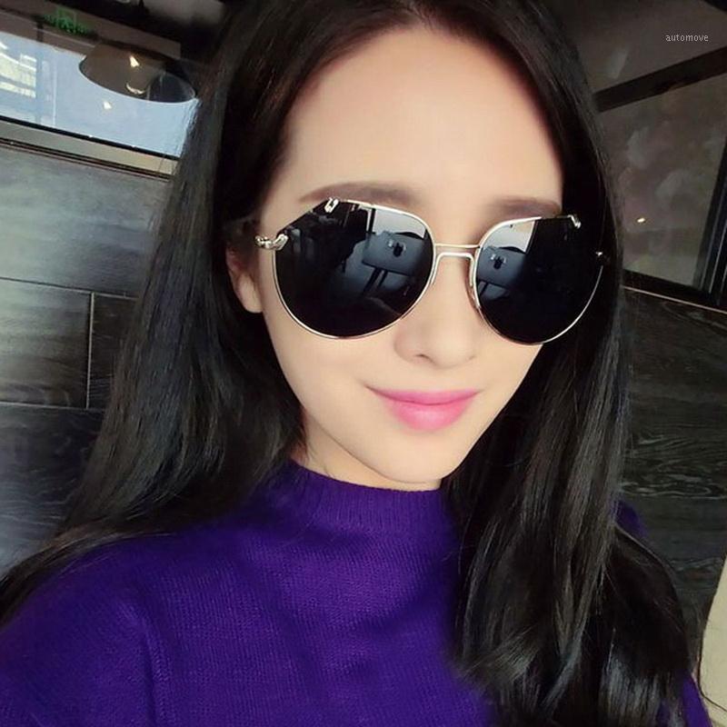 

Jyjewel Women Men Trimmed sunglasses Colorful Vintage Glasses Female Driving Eyewear lunette soleil femme UV4001