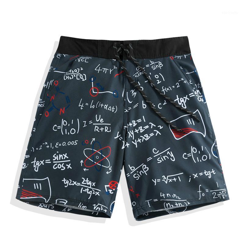

Five-cent Beach Pants Men's Loose Quick-drying Flower Trouser Summer Flat-angle Swimming Pants Sports Shorts Tide1