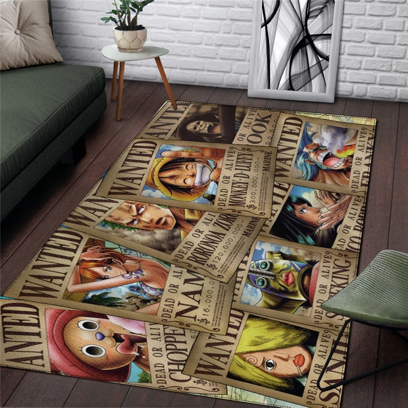 

One Piece Rug Home Carpet Luffy Anime Retro Fashion Christmas Gift Cosplay Bathroom Bedroom Boys Picnic Travel Drop Ship 200925