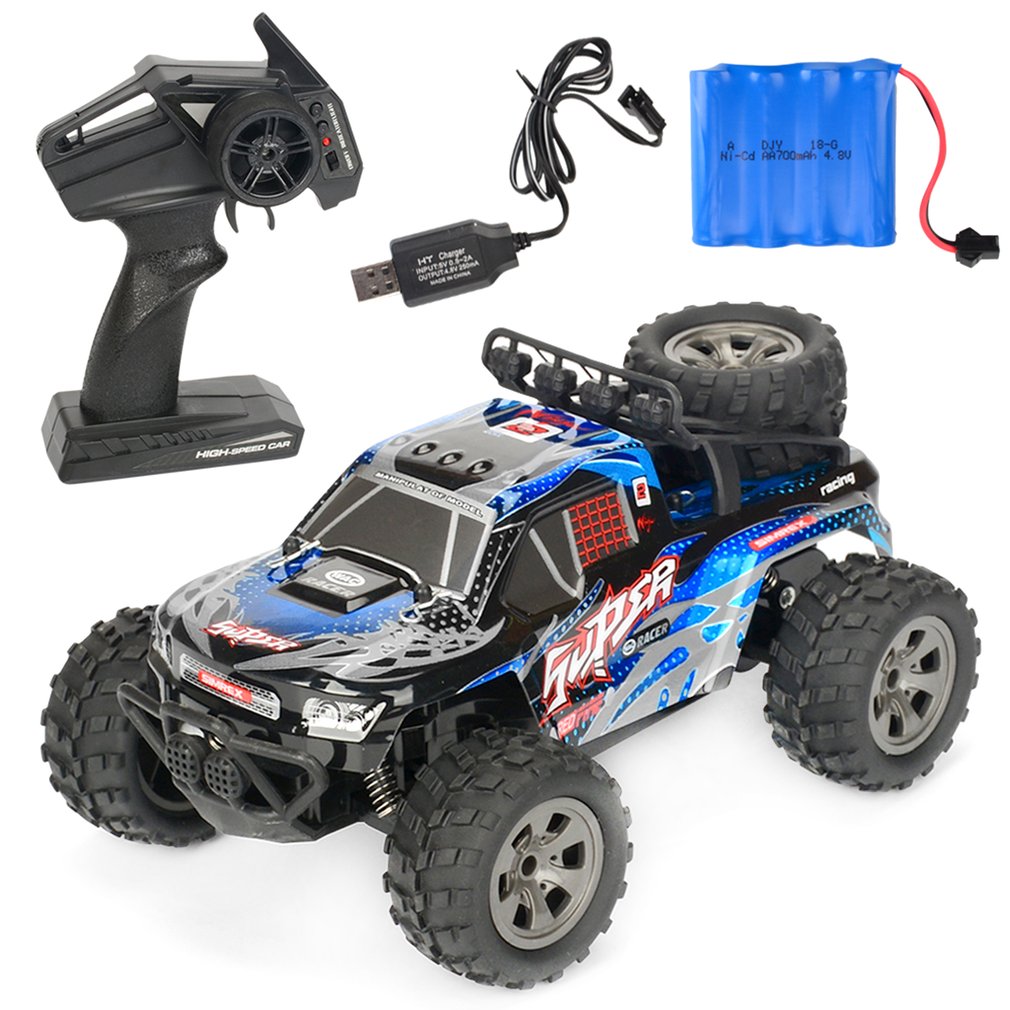 

1:18 58679 2.4G Wireless Remote Control Off-Road Vehicle Truck High Speed RTR Buggy RC Car Simulation Climbing Car