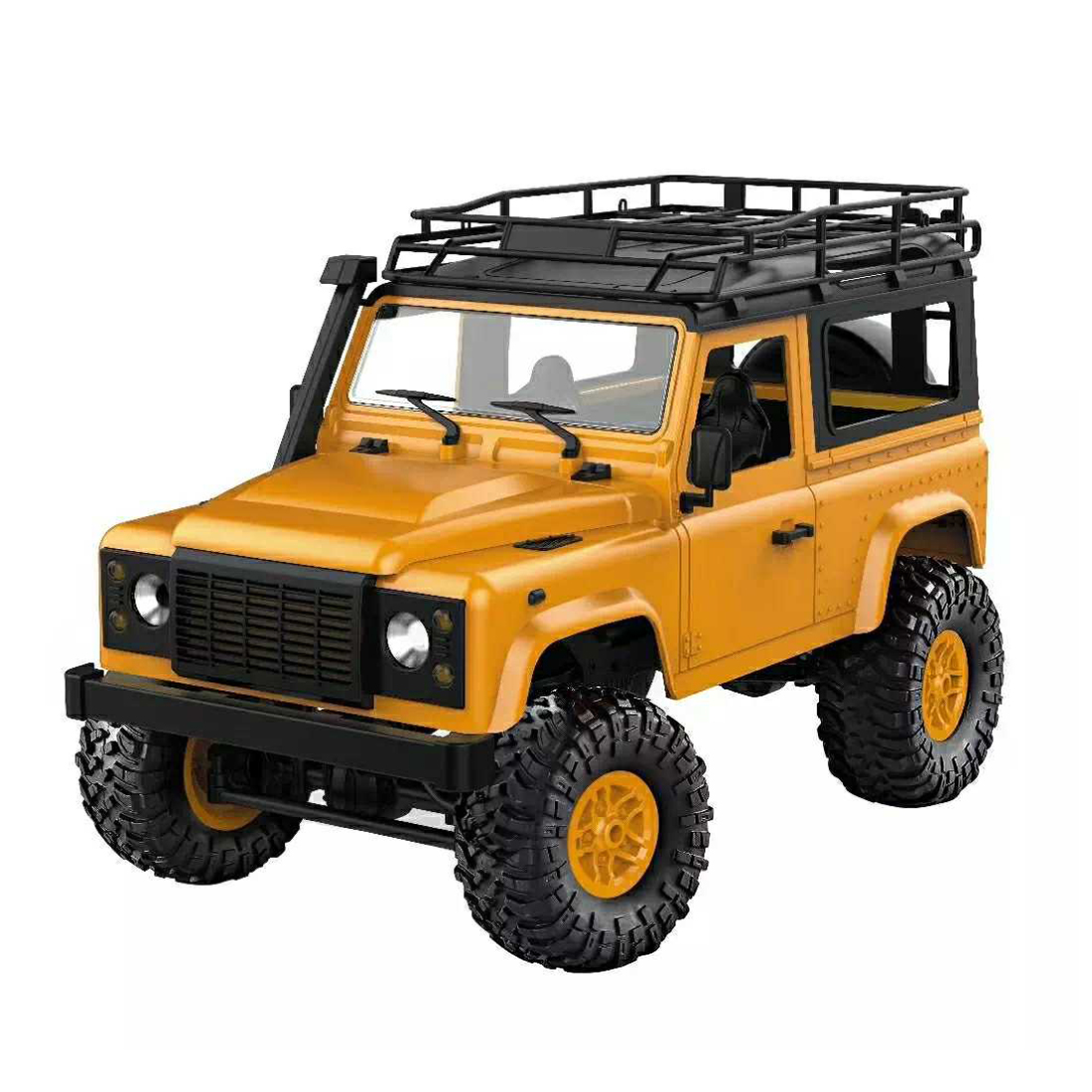 

MN90 1:12 4WD 2.4G RC Climbing Car RC D90 RC Off-road Model Vehicle Remote Control Toys RTR Version Yellow