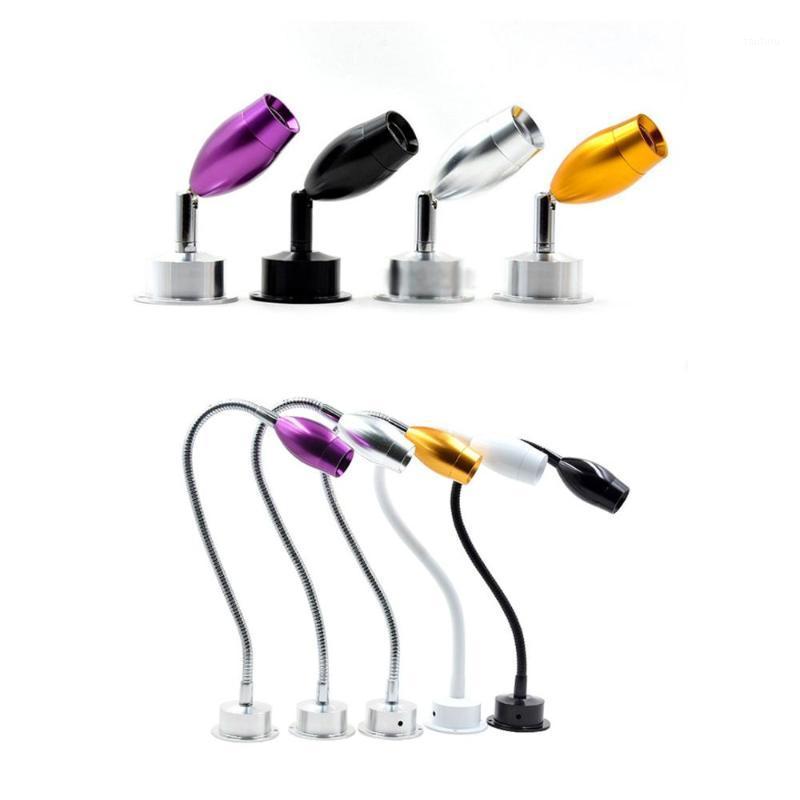

Dimmable Hoses 1W 3W LED Wall Lamp Flexible Home Hotel Bedside Reading Wall Light Modern Book Lights Aluminum LED Sconces1