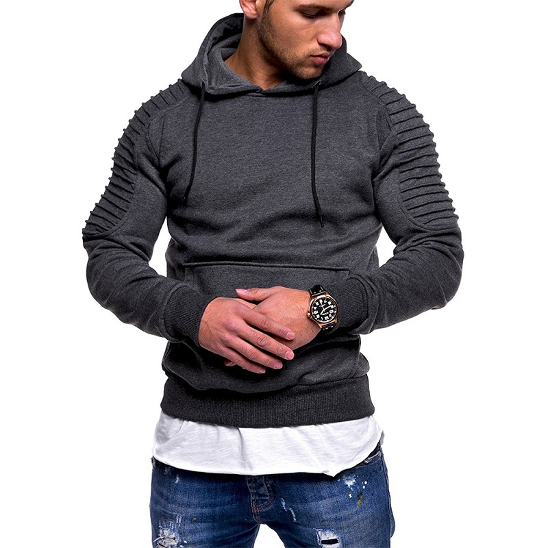 

2021 New Mens Sweatshirt Long Sleeve Autumn Spring Casual Top Boy Blouse Tracksuits Sweatshirts Hoodies Men 0v20, Black