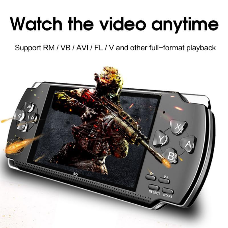

64 Bit 4.3" Portable Handheld Game Handheld game console 8GB Console Player 10000+Games With MP3 MP4 MP5 Player Camera