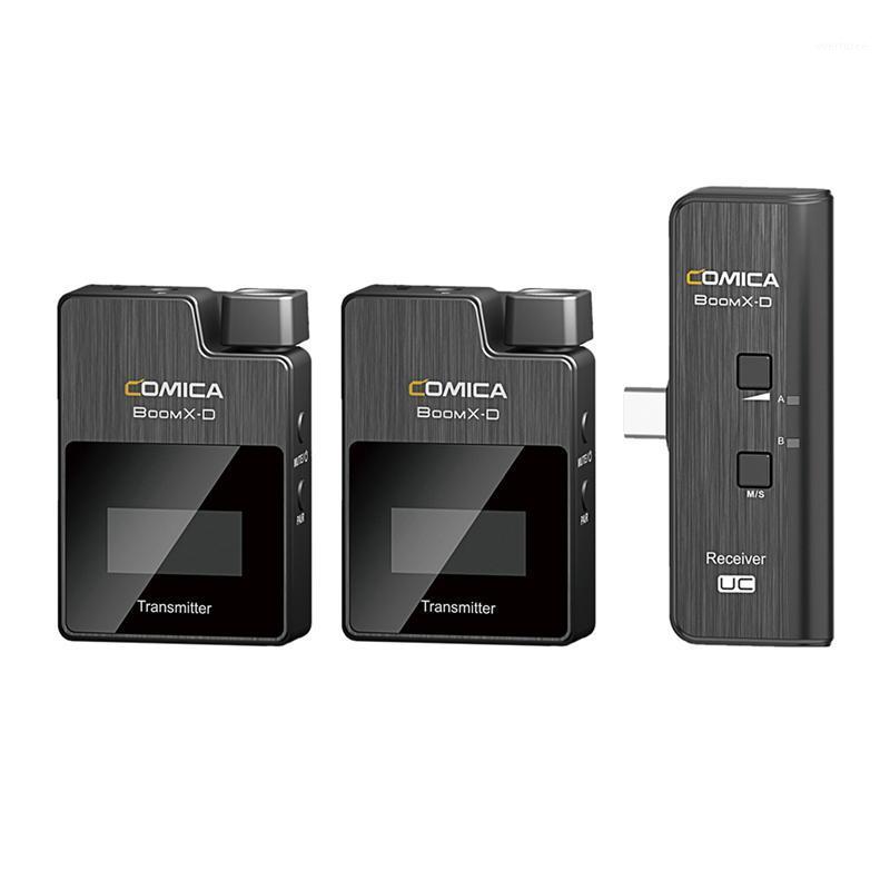 

Comica BoomX-D UC2 2.4G Digital Wireless Microphone System Lavalier Lapel Mic for Type-C Ports Smartphone(Global Free Frequency)1