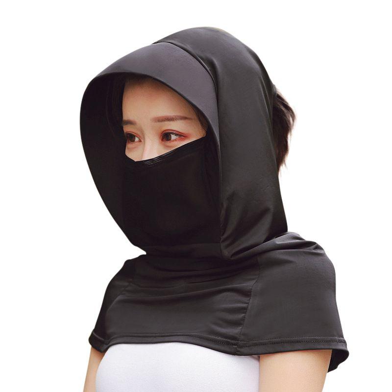 

Groothandel Zomer Uv-Bescherming Baseball Cap Vissen Caps Eenvoudige Fietsen Zon-Slip Zonnehoed Sjaal Set