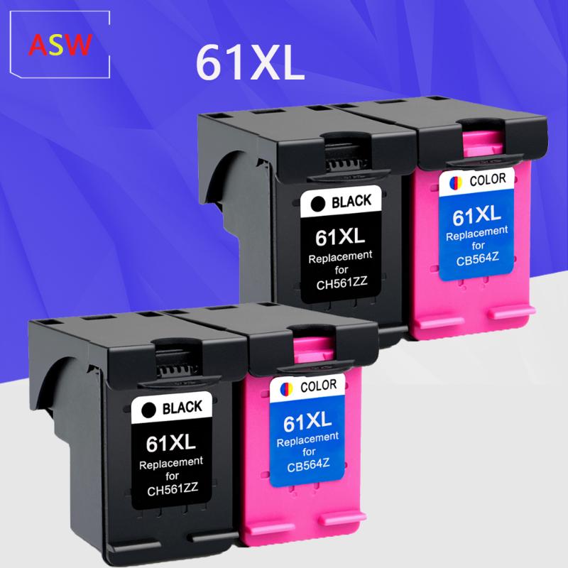 

ASW 61xl Compatible for 61XL Ink Cartridge 61 xl for Envy 5530 Deskjet 2540 1050 2050 2510 3050 3054 3000 1000 Printer