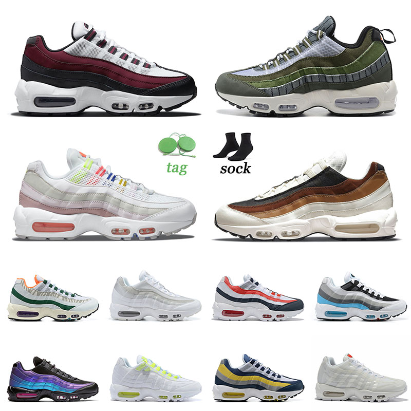 

Sports 95 95s Running Shoes for Mens Women Size 12 Top Quality Bordeaux Dark Driftwood Greedy Midnight Navy Blue Neon Outdoor Sneakers Trainers, 40-46 seahawks