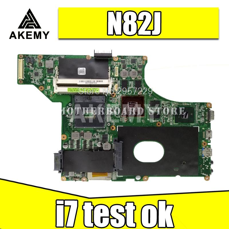 

N82JQ Laptop motherboard HM55 For Asus N82J N82JA N82JQ notebook