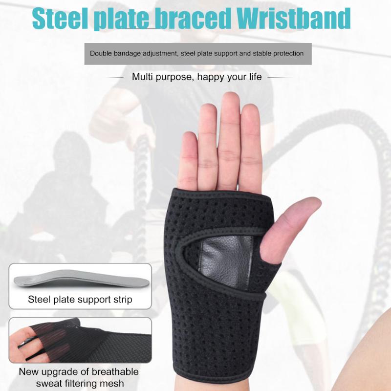 

Wrist Support Brace Pain Relief Wrap Wristbands Guard Protector Carpal Sports for Easy Safety Working-out Ornaments, Right