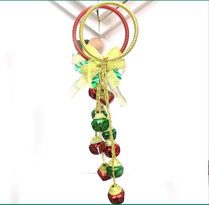 

Christmas pendant door knocker with bell Christmas tree decorations accessories supplies bell with pendant d1
