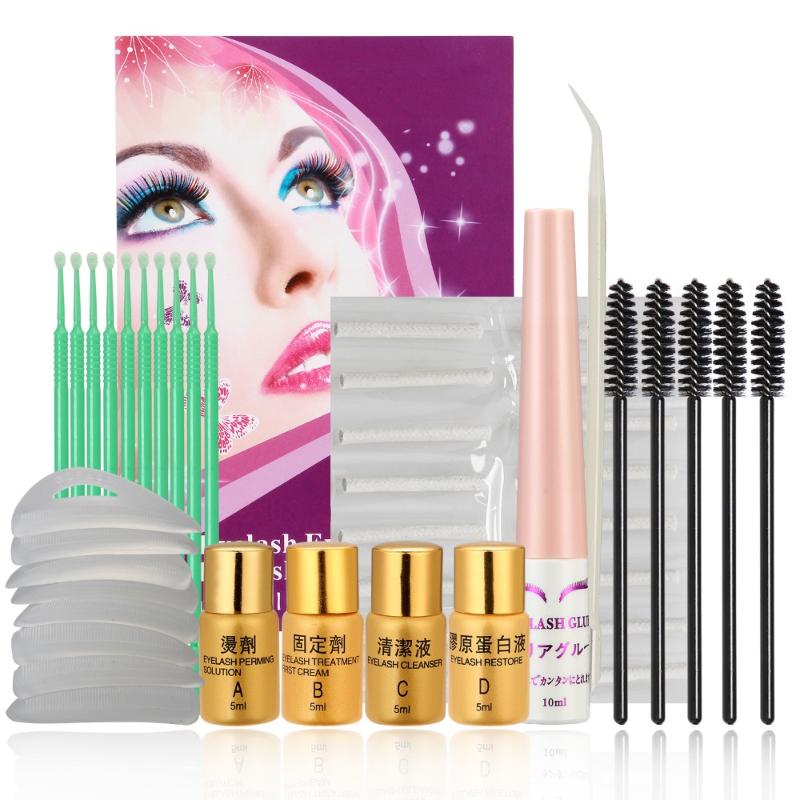 

Anmas Rucci Professional Eyelash Curling Perming Beginner Kit Eye Lashes Wave Lotion Glue Sets Kits