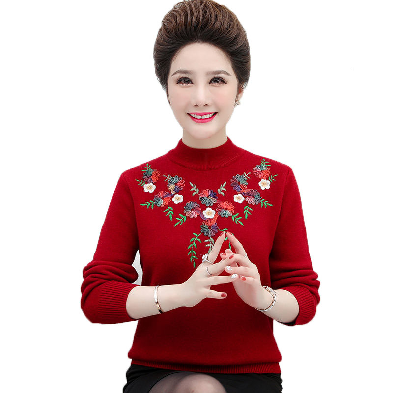 

Mid-aged Winter Women's Pullovers'jersey Faster Speed Grow Hot Female Backer Shirt Plus Size Sweater R899 44s3, Row 2