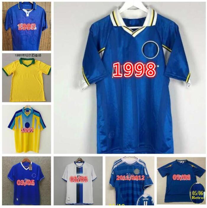 

TORRES MATA LAMPARD 2011 2012 RETRO soccer jerseys vintage DAVID LUIZ TERRY football shirts classic blue home camiseta DROGBA LUKALU Maillo, Black;yellow