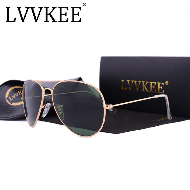 

2020 NEW Brand driving glass lens Gradient men sunglasses women 58mm 3025 Mirror G15 Gafas sunglasses UV400 with case1