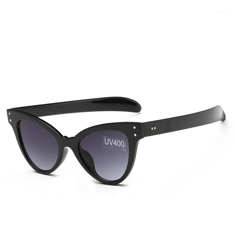 

2020 Brand Designer sexy Sunglasses female yellow cat eye Summer Sun Glasses For women ladies fashion shades uv4001