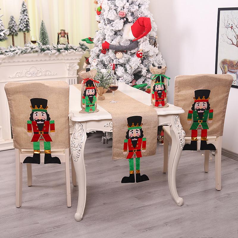 

Christmas Decorations for Home Linen Walnut Soldier Nutcracker Ornaments New Year Merry Christmas Decor Navidad 2020 Natal Noel
