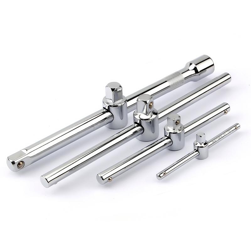 

1/4" 3/8" 1/2" Drive Socket Wrench Extension Sliding T Bar Auto Repair Tools Crv Material
