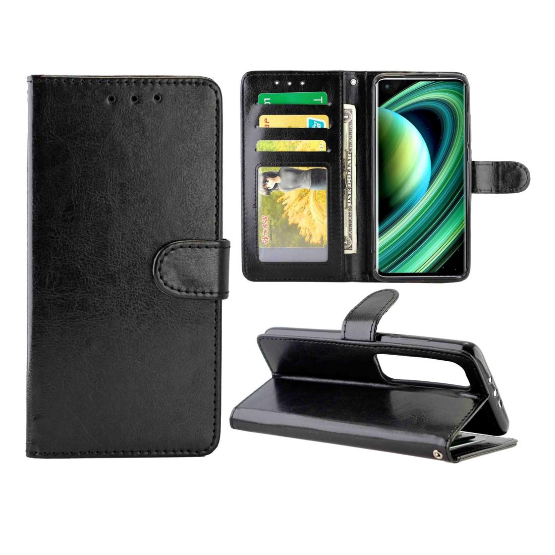 

For Xiaomi Mi 10 Ultra Crazy Horse Texture Leather Horizontal Flip Protective Case with Holder Card Slots Wallet Photo Frame