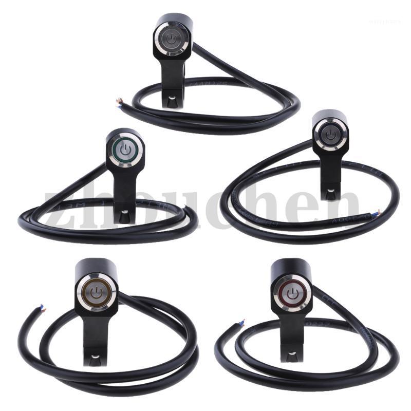 

Motorcycle 25mm/1" Handlebar Headlight Switch and Wires Waterproof On/Off1