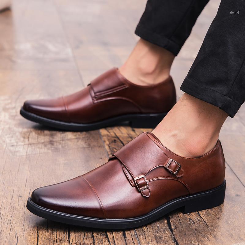 

CIMIM 2019 New Leather Shoes Men Big Size Fashion Men Wedding Dress Shoes Office Business Casual Italian Formal1, Black