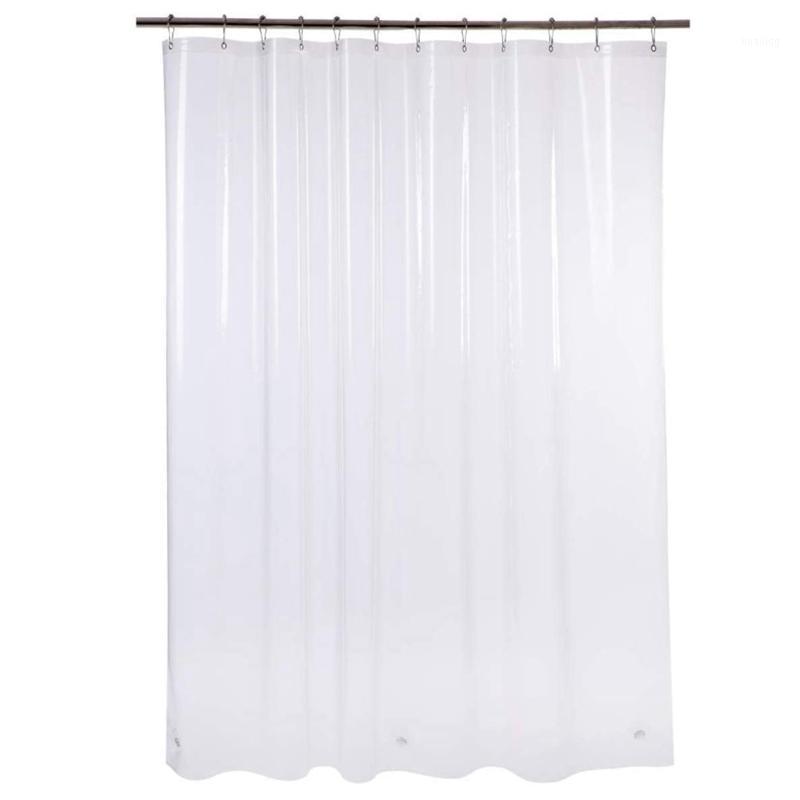 

Shower Curtain, 72 inch W x 72 inch Shower Curtain with 12 Grommet Holes Thick Bathroom Plastic Curtains1