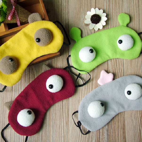 

Sleeping eye mask cute and cute cartoon goggles sleep shading eye protection various colors and styles wholesale