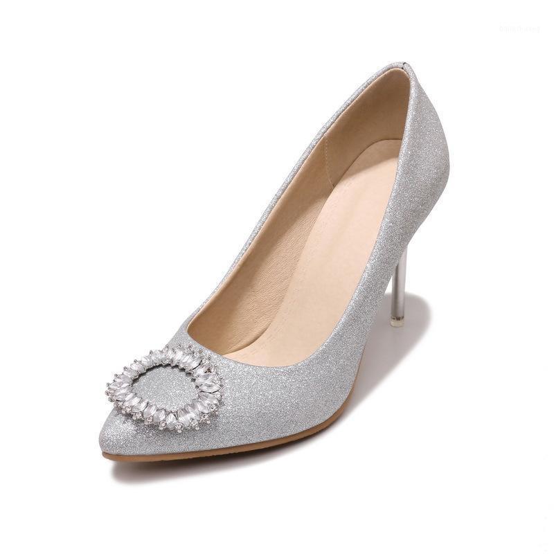 

Joker model 2020 high age season sexy stilettos with shallow mouth size code 30-48 women's shoes1, Black