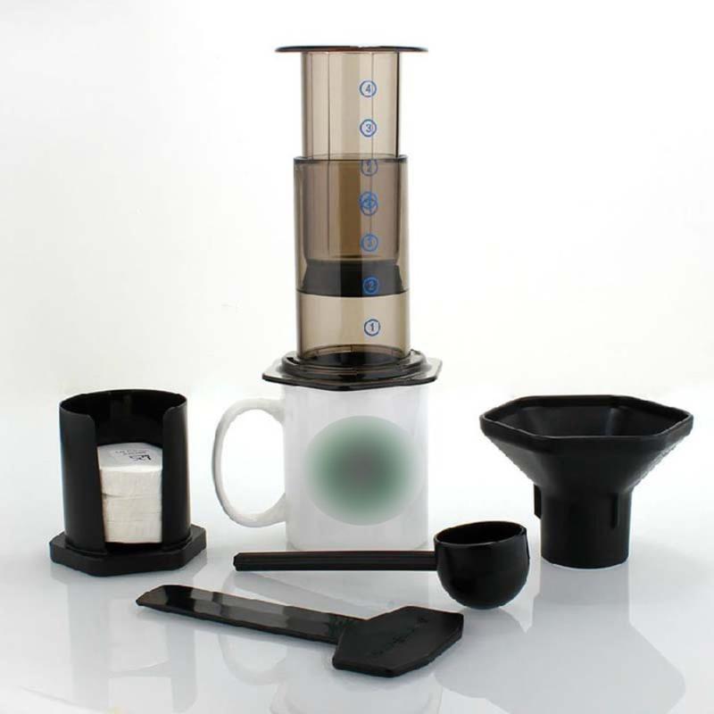 

New Portable Coffee Machine Manual Pressure Pot Filter Hand-Washed Coffee Drip Pot With Filter Paper