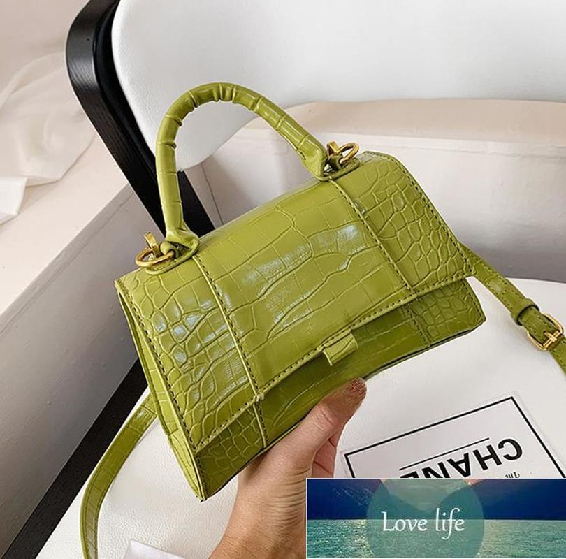 

Designer Luxury Top-Handle Shoulder Bag Women Alligator Leather Hourglass Totes Girl Brand B Metal Crossbody Bags Female Factory price expert design
