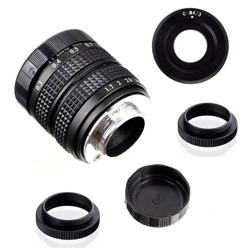 

Fujian 35mm F1.7 Large Aperture CCTV TV Movie C Mount lens For Olympus Micro 4/3 Mount Mirroless Camera