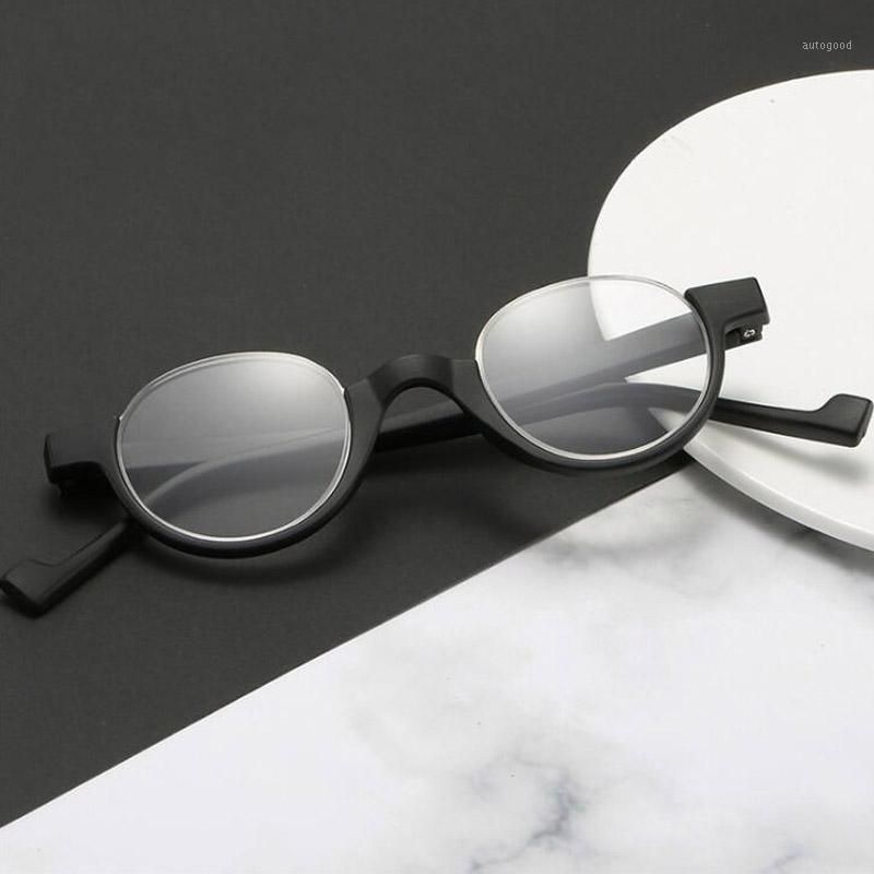

Sunglasses Round High Definition PC Reading Glasses For Men Women Presbyopic Half Frame 1+1.5 +2.0 +2.5 +3.0 +3.5 +4.01