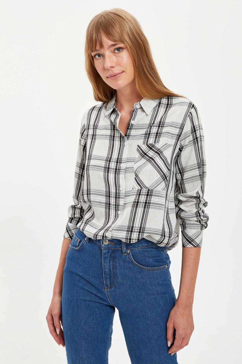 

DeFacto Woman Long Sleeve Tunic-M0029AZ20WN