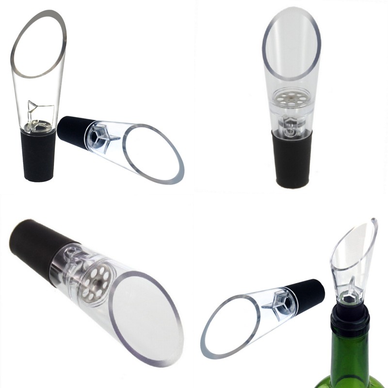 

New Silicone Aerators Decanting Aerating Filter Aerator wine pourers Bar tools pourers with OPP packaging sea shipping DHB4727