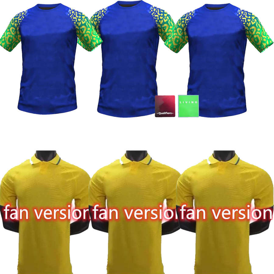 

2022 Training BRASIL NERES COUTINHO soccer jerseys 2023 camiseta de futebol BraziLS G.JESUS FIRMINO football shirt Kits, Yellow