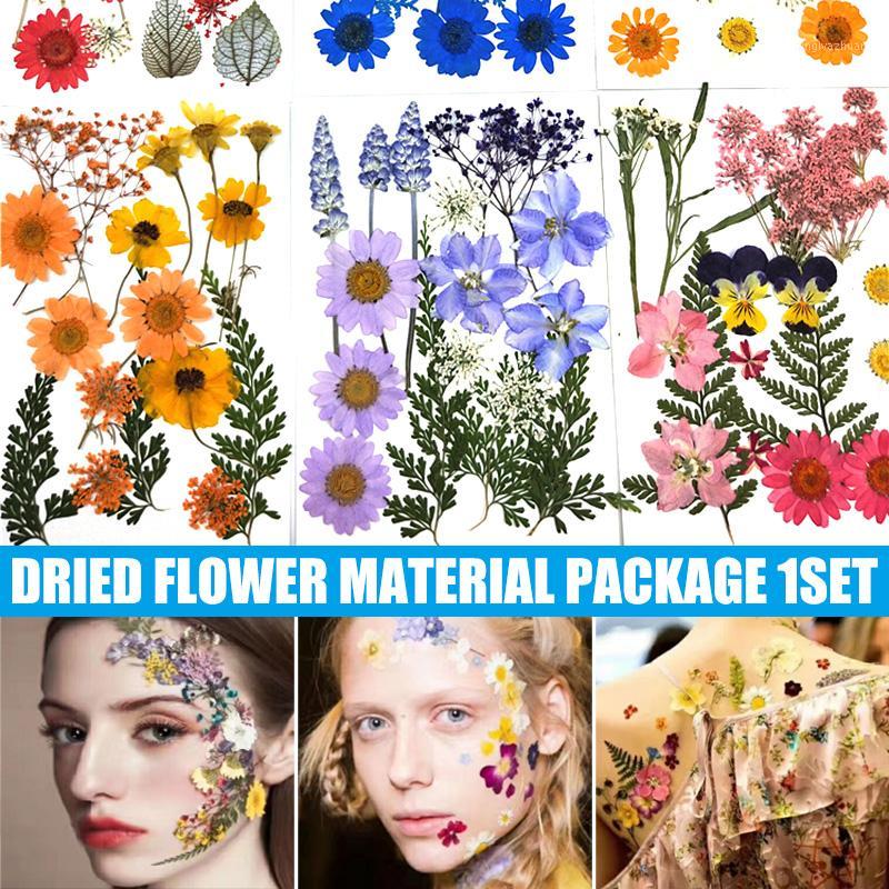 

Decorative Eye Dried Flowers Stickers Petal Makeup Bridal Makeup Floral Decors Collection Gift Craft DIY Drop Shipping1