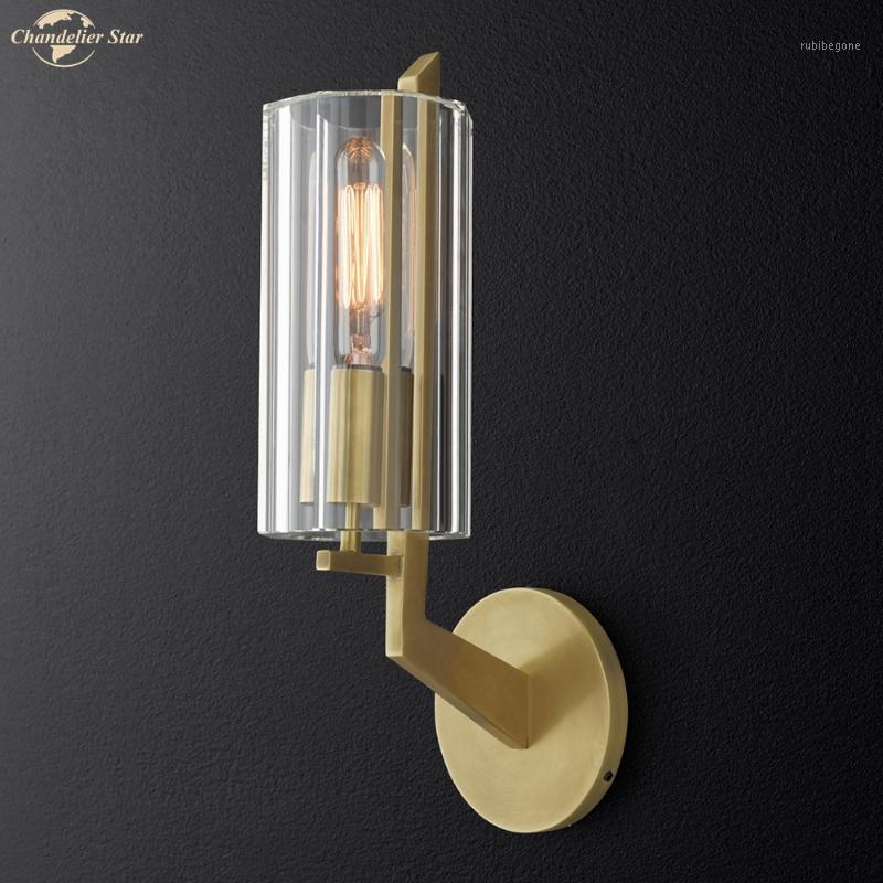 

Modern Industrial Crystal Wall Lamp for Bathroom Bedroom Living Room Staircase Corridor Vintage LED Decorative Indoor Lights1