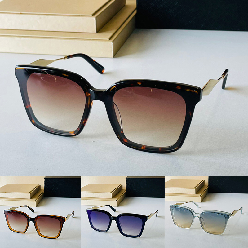 Brand sunglasses Driving Fashion Party Mirror Square Cat-Eye Frames Sports PR04YS Polarized Sun Glasses Black Designer For Women full frame Frame