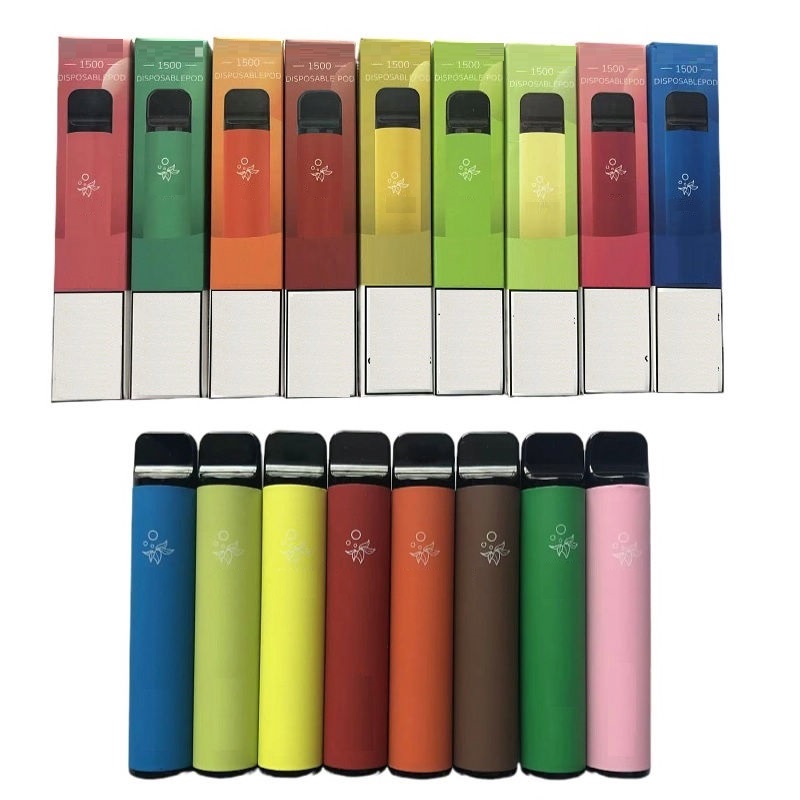 

elves bar1500puffs electronic cigarettes Disposable E-cigarettes Pod Device 850mAh 4.8ml Prefilled Cartridge Vape Vs Puff Plus bang xxl esco