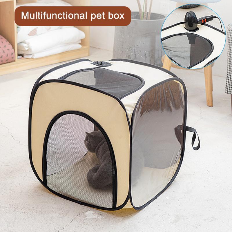

Newly Pet Dry Room Portable Hands-Free Drying System After Bath for Small to Medium Dogs Puppies Cat VA881