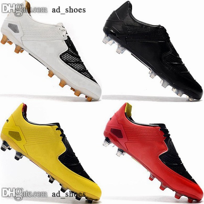

12 men soccer cleats eur 46 Total 90 Laser FG girls shoes children women crampons de with box size us 38 mens football boots AG astro turf, Black;red