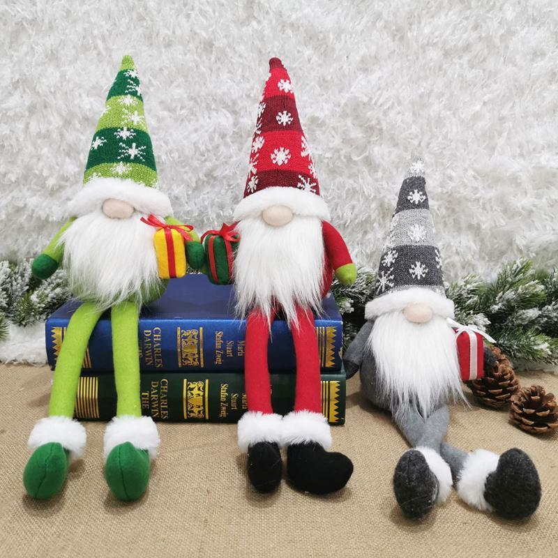 

Christmas Doll Toys Christmas Decorations For The Faceless Old Man Doll Window Display Ornament Decoration1
