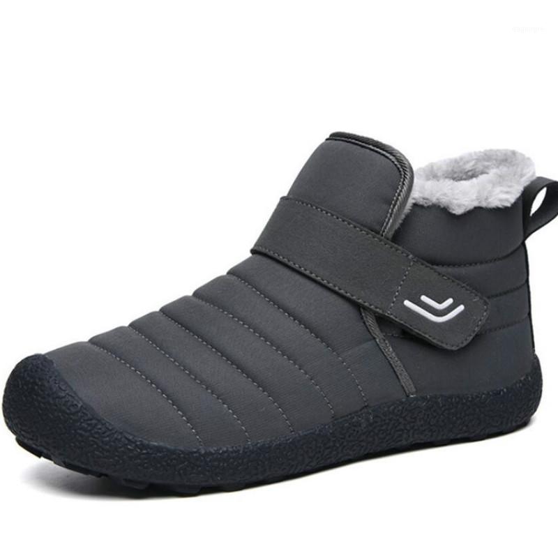 

2020 Comfortable Short Boots Women Warm Short Plush Insole Bootee Woman Winter Shoes Female Black Leisure Walk Shoes Big Size 461