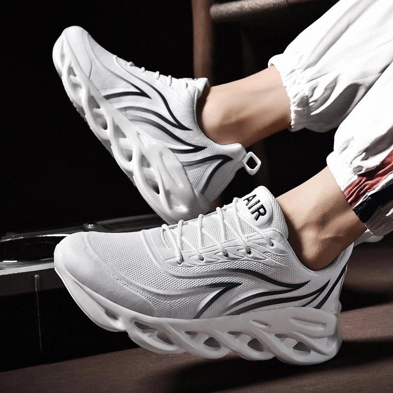 

Hot Sale Light Vulcanize Shoes Comfortable Casual Men Sneakers Breathable Blade Sneakers Outdoor Jogging Walking Men Sport Shoes #5Q5b