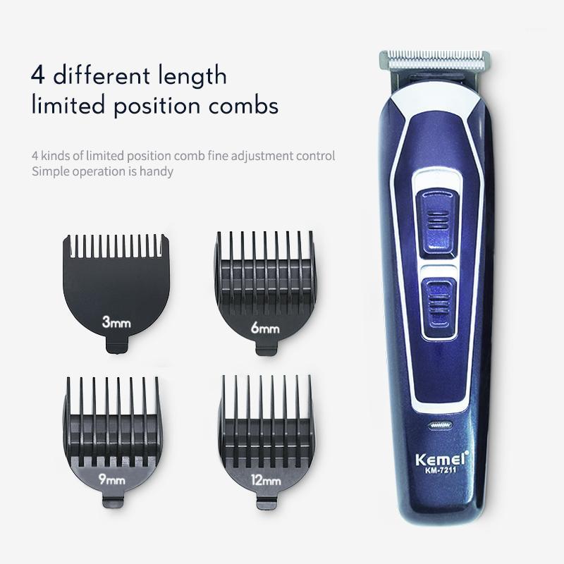 

Electric Hair Clipper Rechargeable Hair Trimmer Low Noise Professional Cutting Machine High Quality Cordless Cutter 411