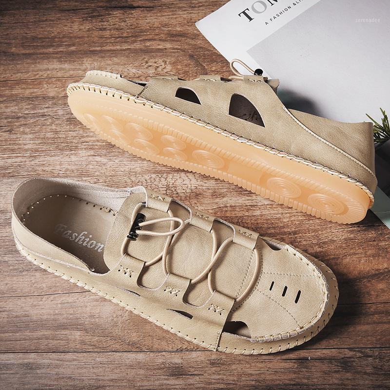 

Sandals for Men Summer Non-slip Sandal Shoes Casual Walking Shoes Fashion Comfortable Soft Slippers Zapatos Hombre Dropshipping1, Black