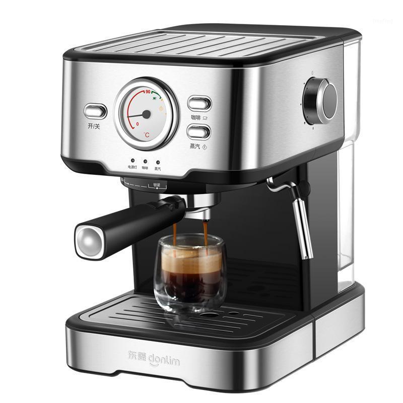 

1050W/20Bar/1.5L Italian Coffee Machine Electric Semi-automatic Coffee Maker High Pressure Extraction/Double Temperature Control1