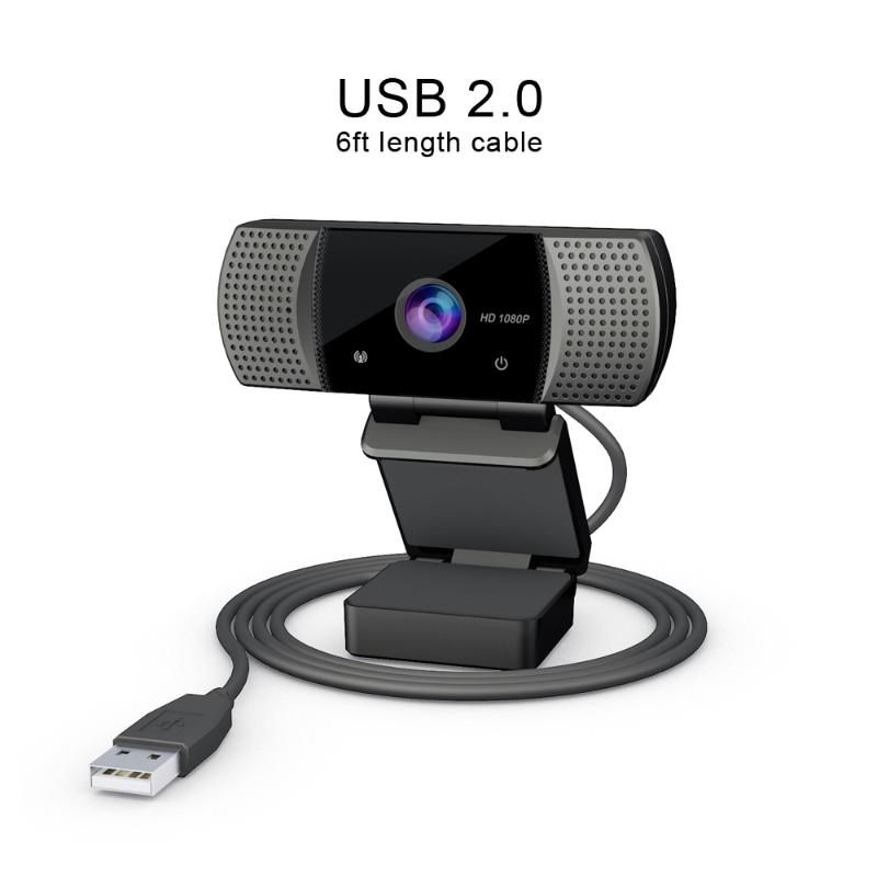 

HD 1080P Web Camera Webcam USB2.0 Auto Focus Video Call with Mic for Computer PC Laptop for Video Conferencing Netmeeting