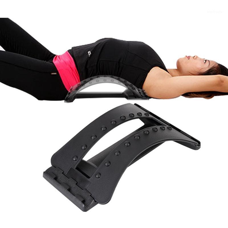 

Health care Back Stretcher Massager Neck Waist Pain Relief Magic Support Massage Muscle Stimulator Relaxation Fitness Equipment1